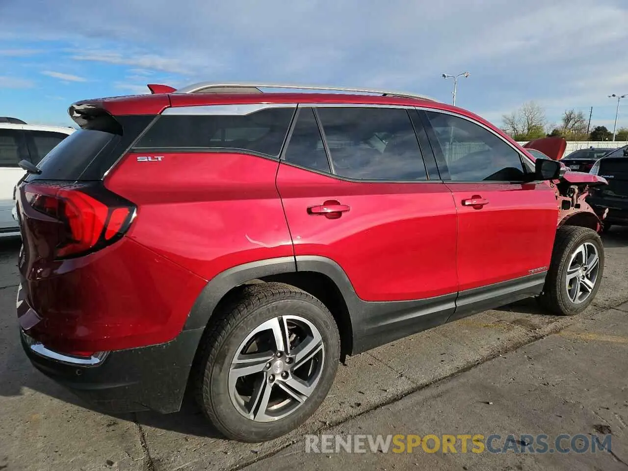 3 fotografías del automóvil dañado 3GKALPEV0LL223255 GMC TERRAIN 2020
