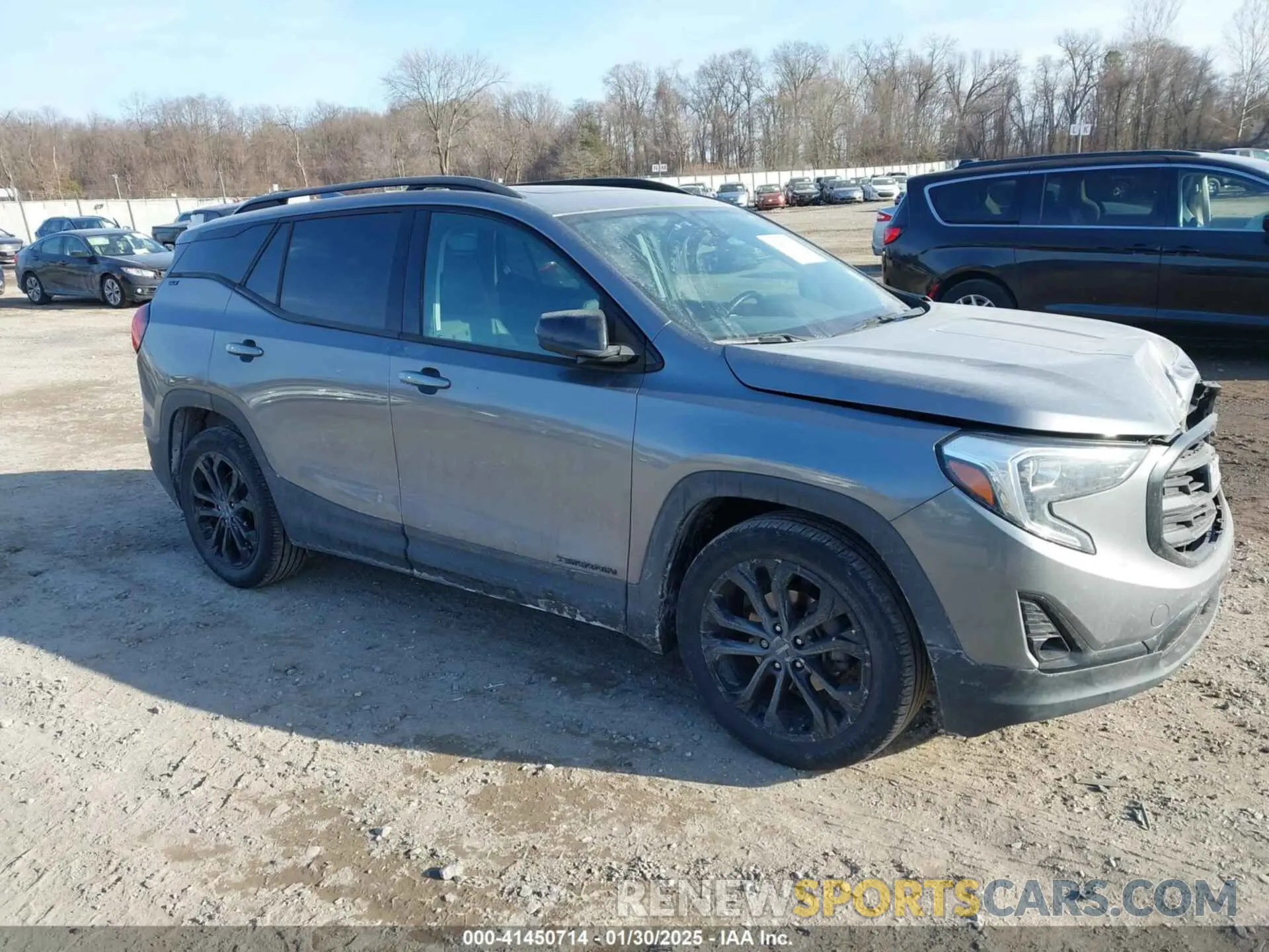 1 fotografías del automóvil dañado 3GKALPEV0LL328121 GMC TERRAIN 2020