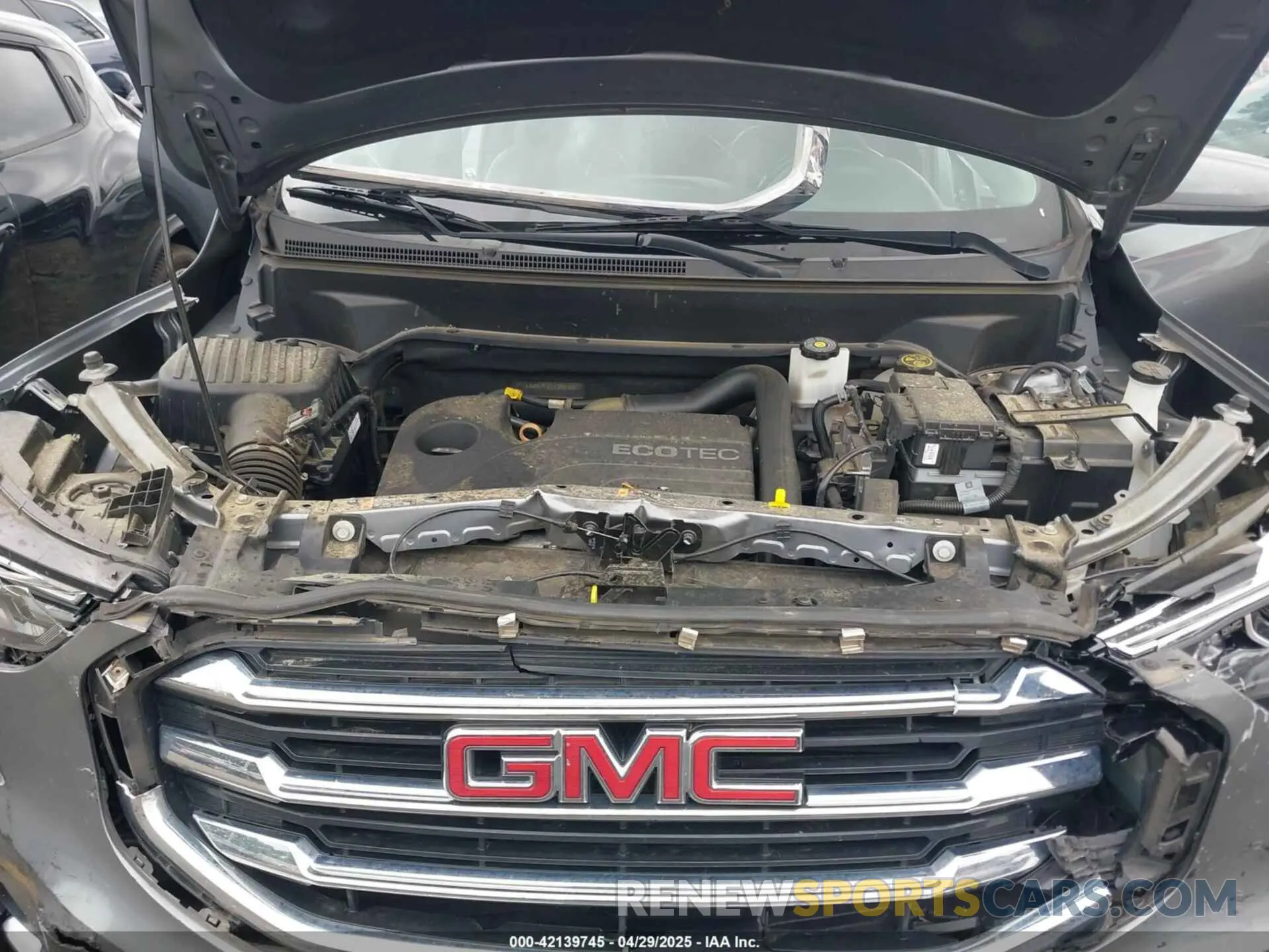 10 fotografías del automóvil dañado 3GKALPEV1LL248133 GMC TERRAIN 2020