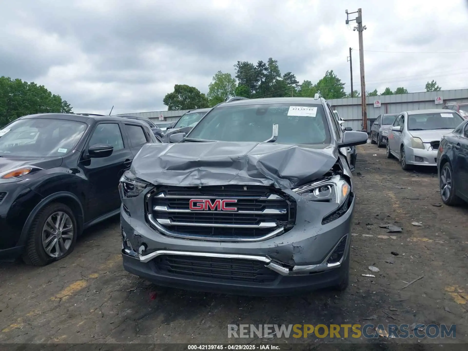12 fotografías del automóvil dañado 3GKALPEV1LL248133 GMC TERRAIN 2020