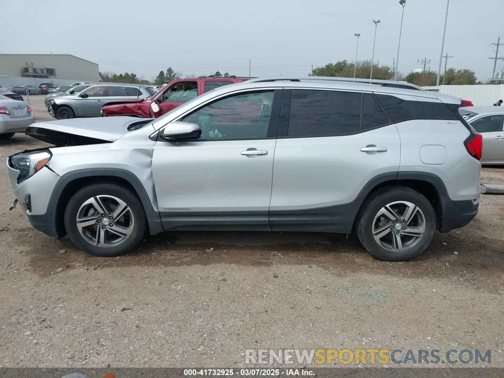 14 fotografías del automóvil dañado 3GKALPEV1LL294335 GMC TERRAIN 2020