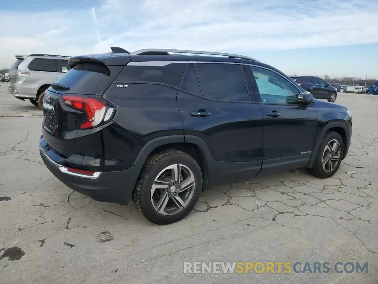 3 fotografías del automóvil dañado 3GKALPEV2LL121018 GMC TERRAIN 2020