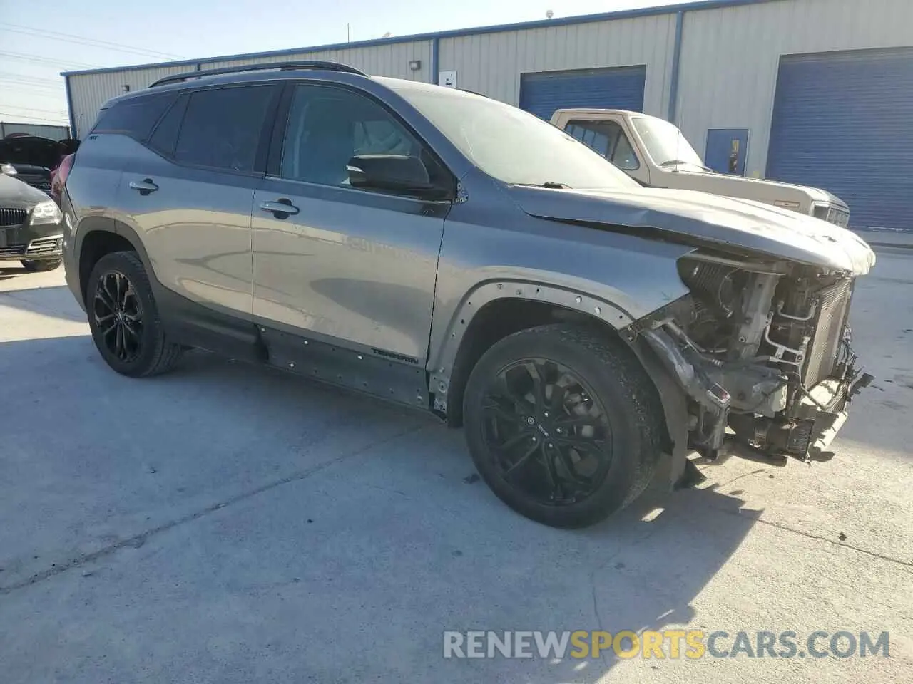 4 fotografías del automóvil dañado 3GKALPEV2LL345194 GMC TERRAIN 2020