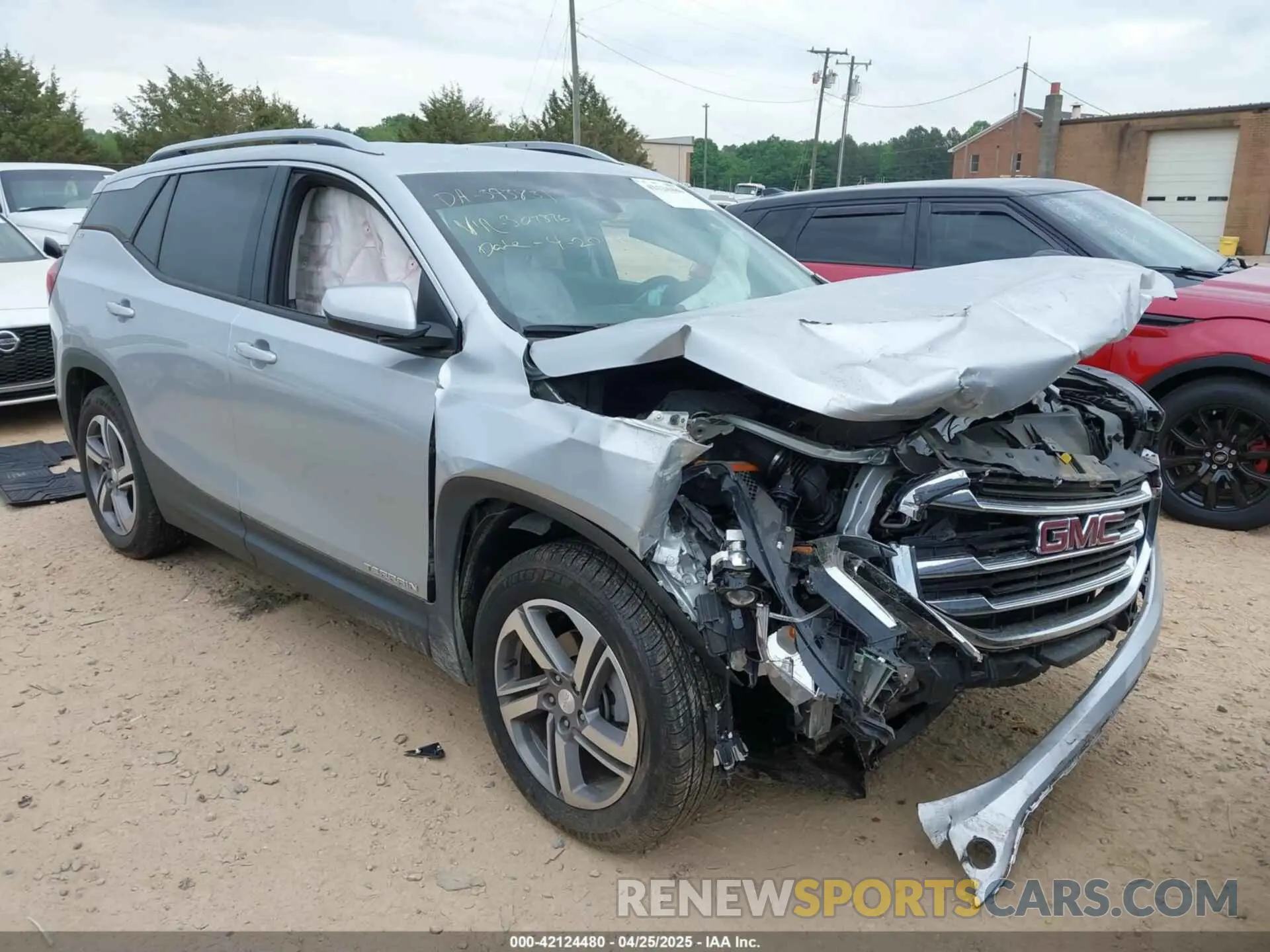 1 fotografías del automóvil dañado 3GKALPEV3LL307876 GMC TERRAIN 2020