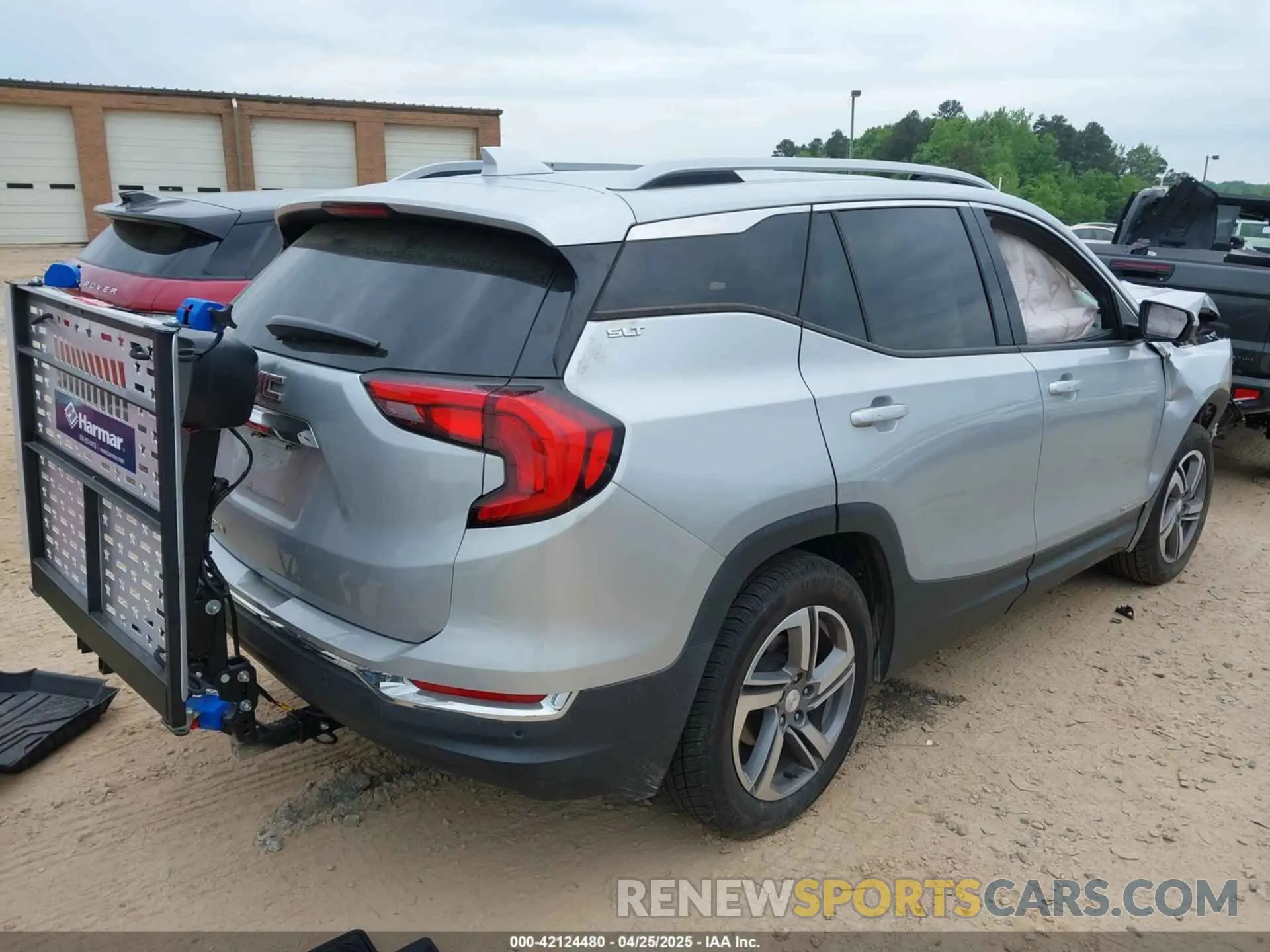 4 fotografías del automóvil dañado 3GKALPEV3LL307876 GMC TERRAIN 2020