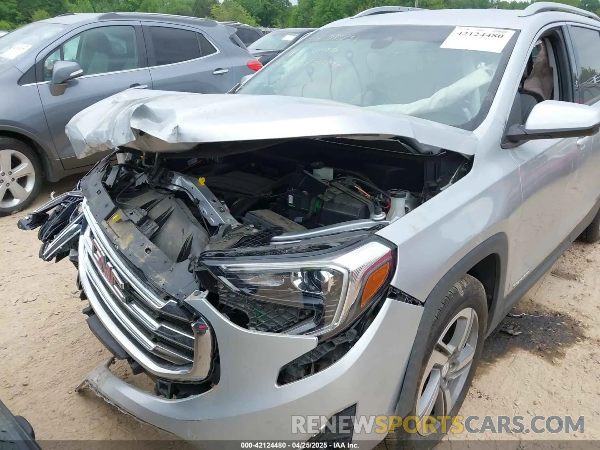 6 fotografías del automóvil dañado 3GKALPEV3LL307876 GMC TERRAIN 2020