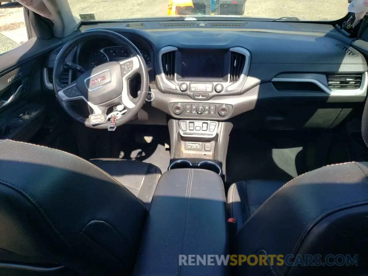 8 fotografías del automóvil dañado 3GKALPEV4LL182337 GMC TERRAIN 2020
