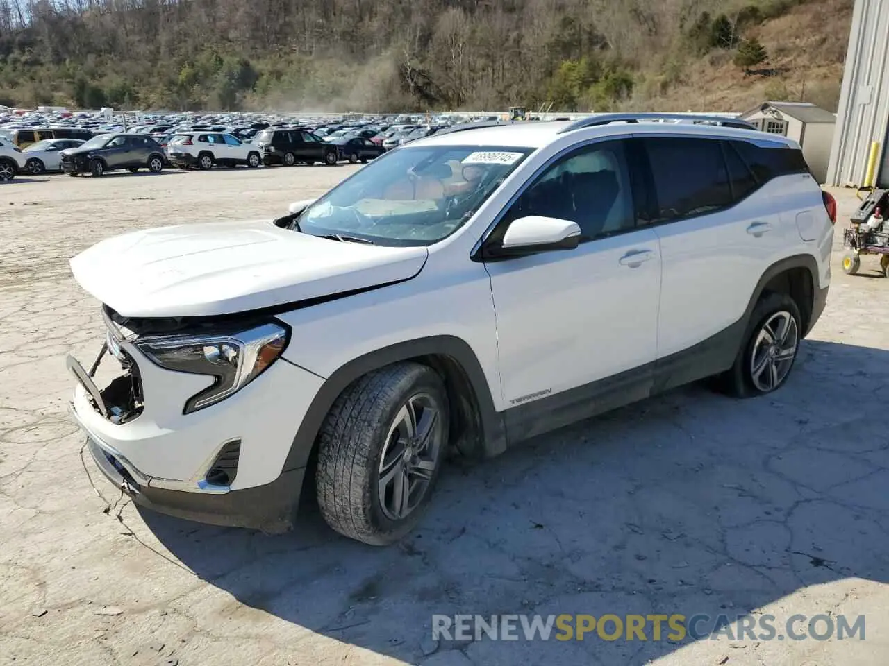 1 fotografías del automóvil dañado 3GKALPEV4LL301469 GMC TERRAIN 2020