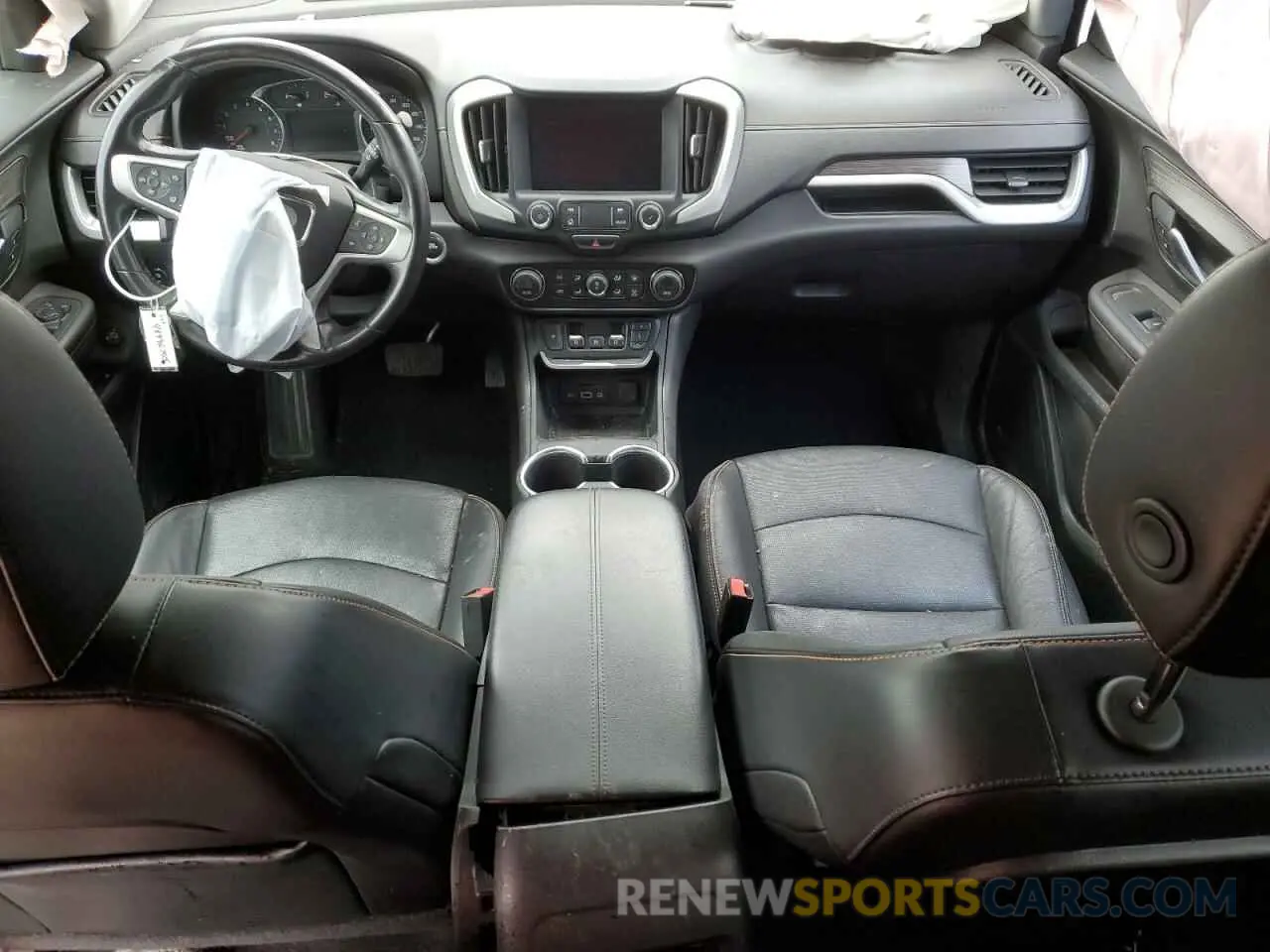 8 fotografías del automóvil dañado 3GKALPEV4LL301469 GMC TERRAIN 2020