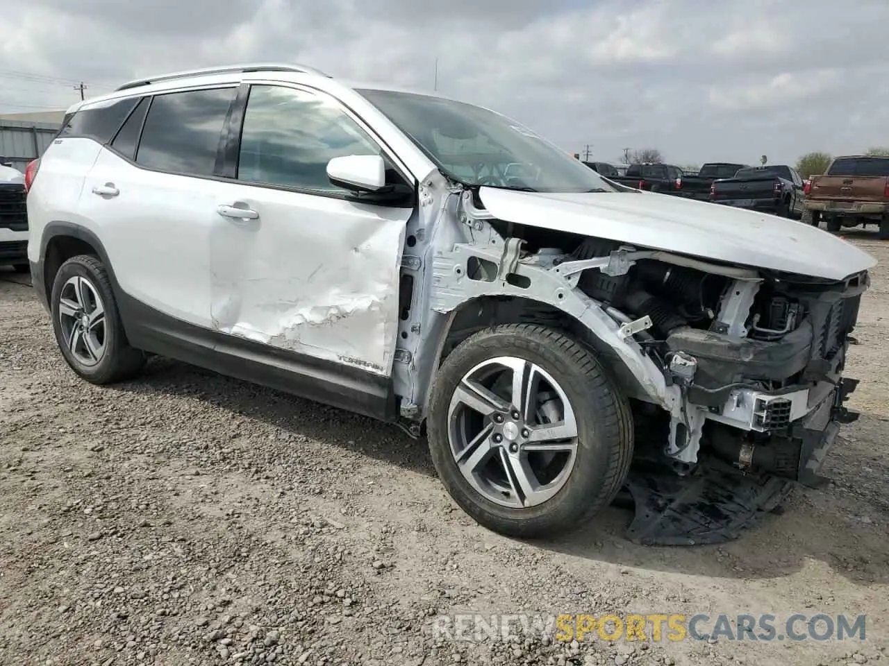 4 fotografías del automóvil dañado 3GKALPEV4LL308244 GMC TERRAIN 2020
