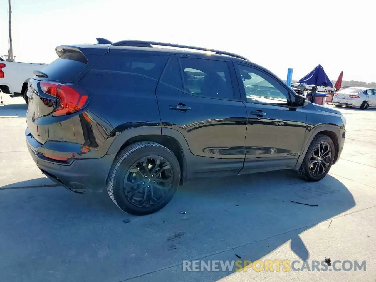 3 fotografías del automóvil dañado 3GKALPEV5LL115486 GMC TERRAIN 2020