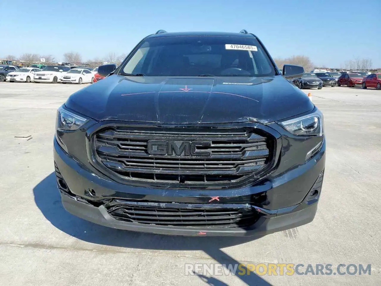 5 fotografías del automóvil dañado 3GKALPEV5LL115486 GMC TERRAIN 2020