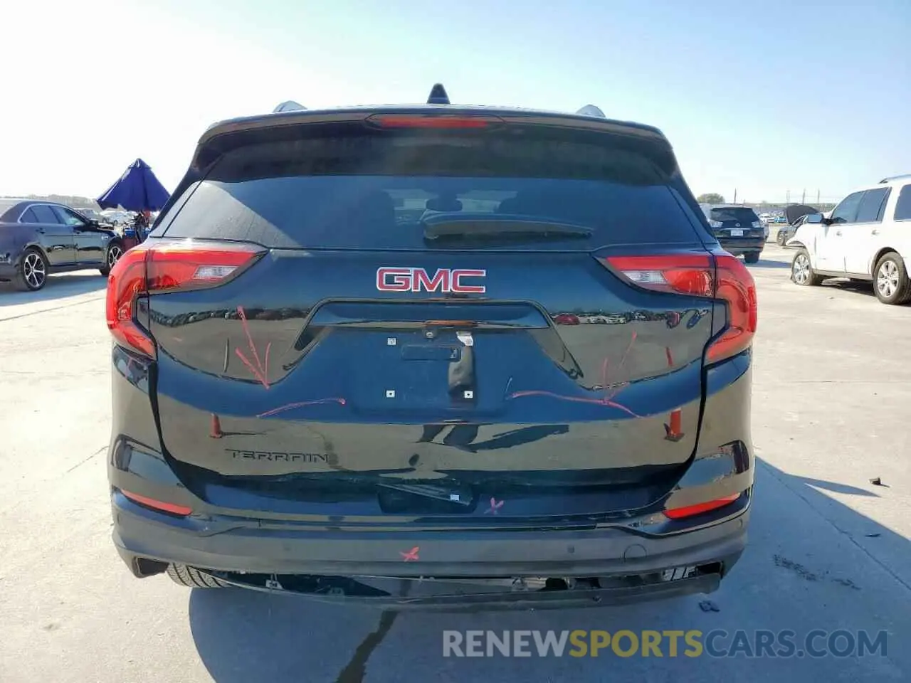 6 fotografías del automóvil dañado 3GKALPEV5LL115486 GMC TERRAIN 2020