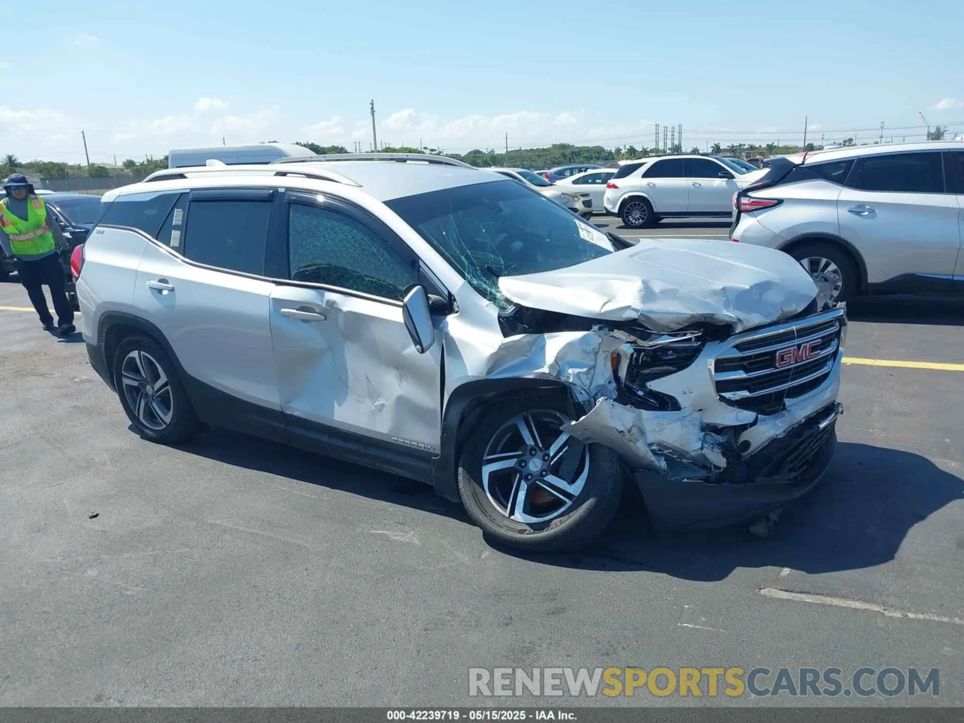 1 fotografías del automóvil dañado 3GKALPEV5LL268272 GMC TERRAIN 2020