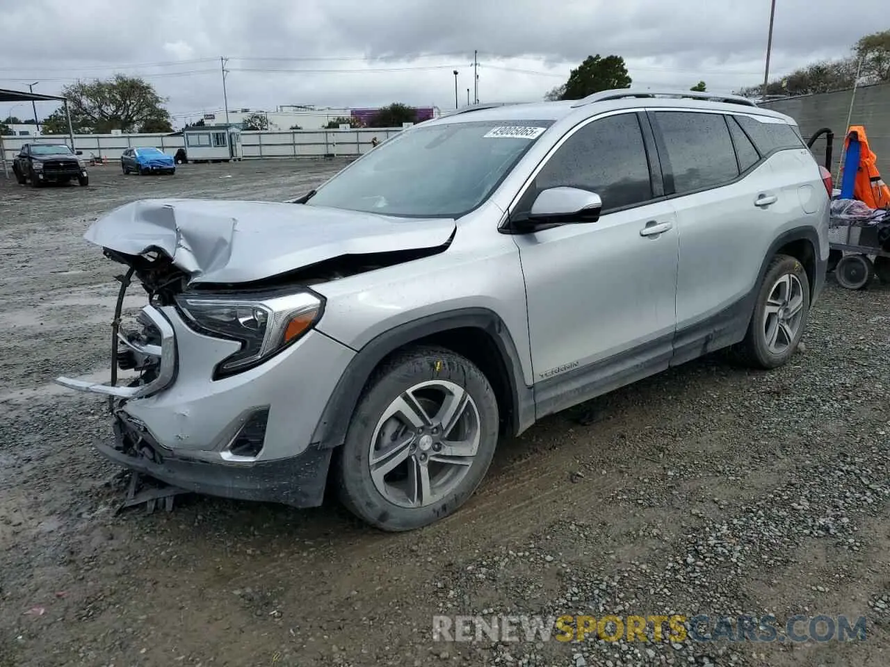 1 fotografías del automóvil dañado 3GKALPEV6LL252856 GMC TERRAIN 2020