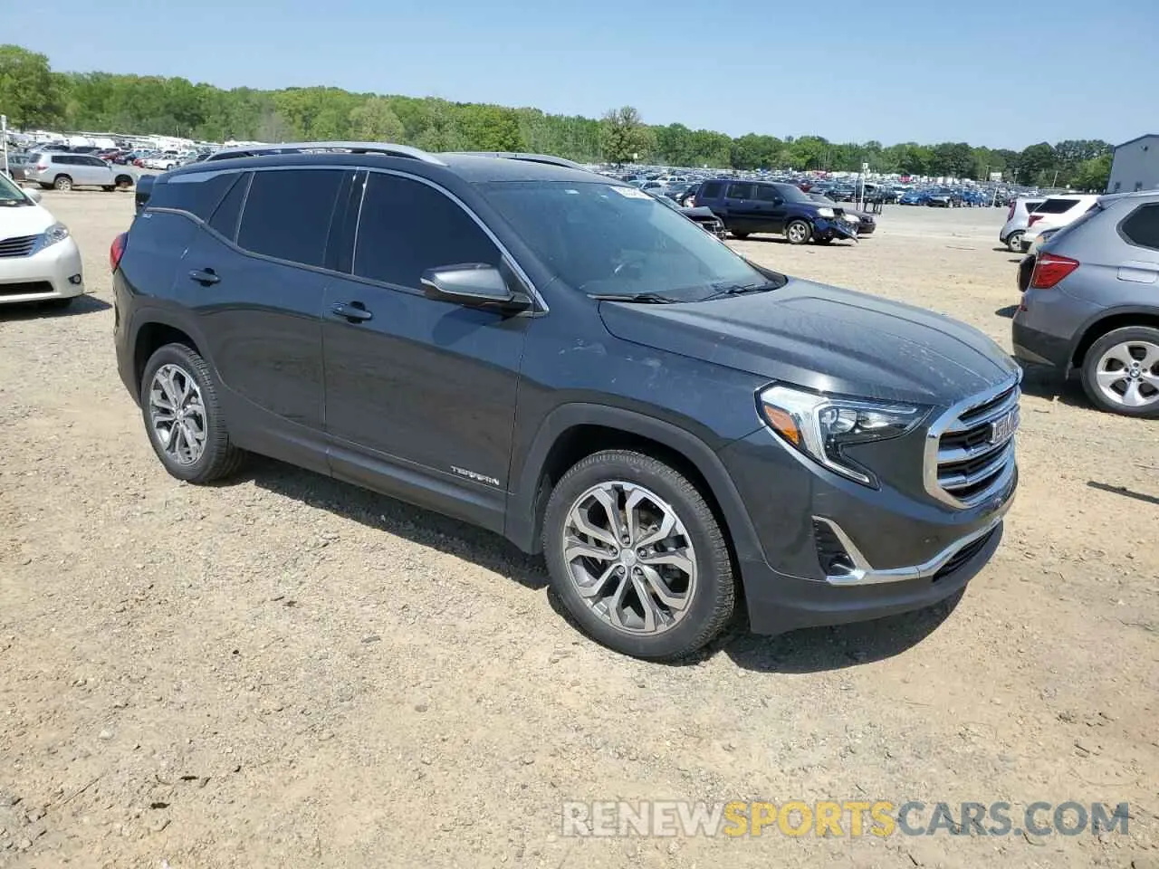 4 fotografías del automóvil dañado 3GKALPEV6LL259872 GMC TERRAIN 2020