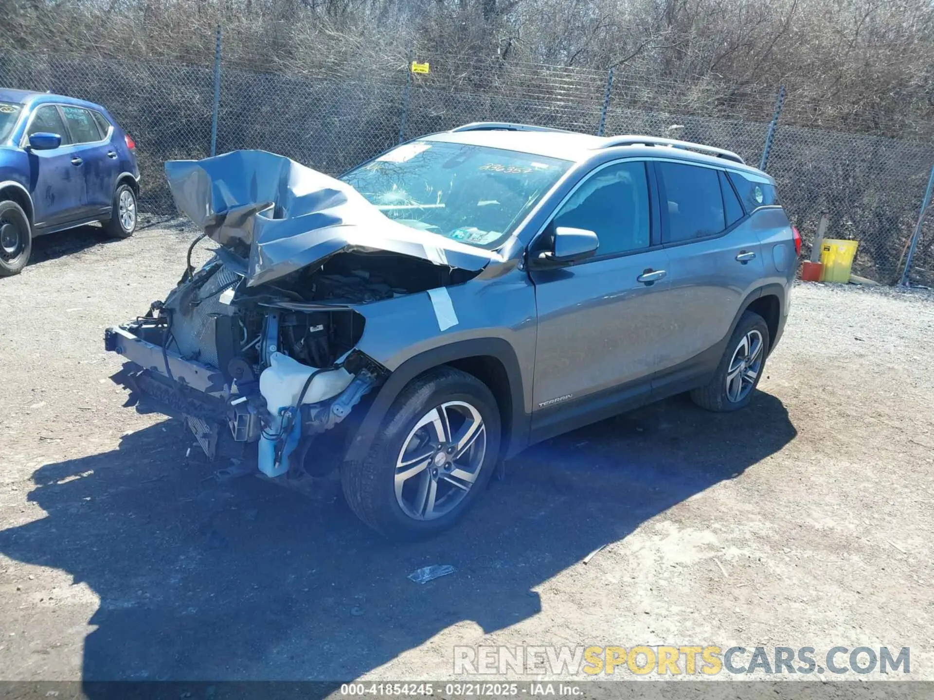 2 fotografías del automóvil dañado 3GKALPEV7LL236357 GMC TERRAIN 2020