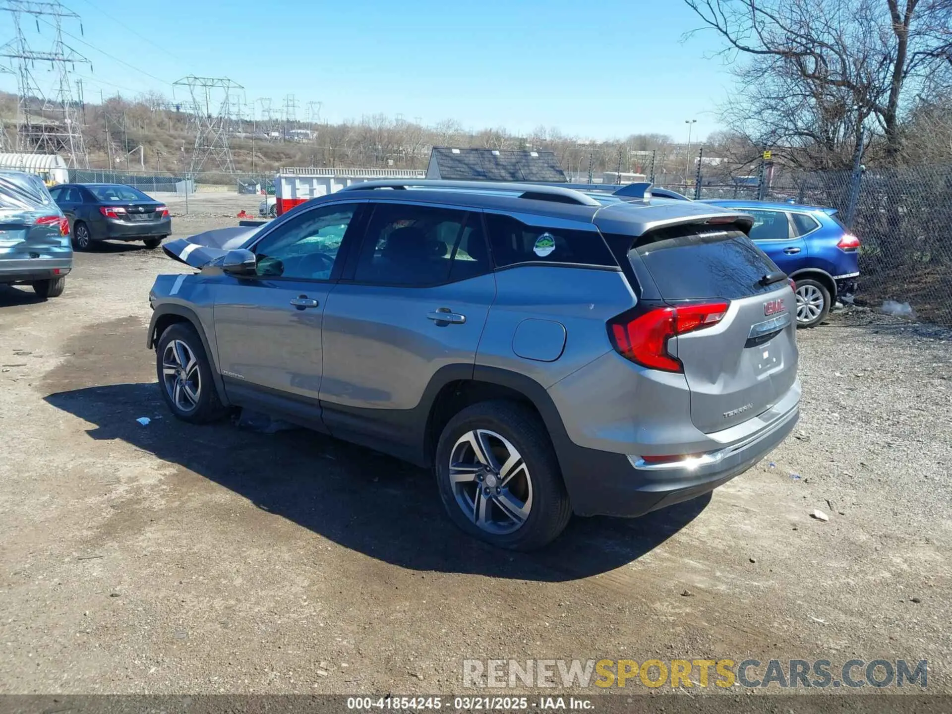 3 fotografías del automóvil dañado 3GKALPEV7LL236357 GMC TERRAIN 2020