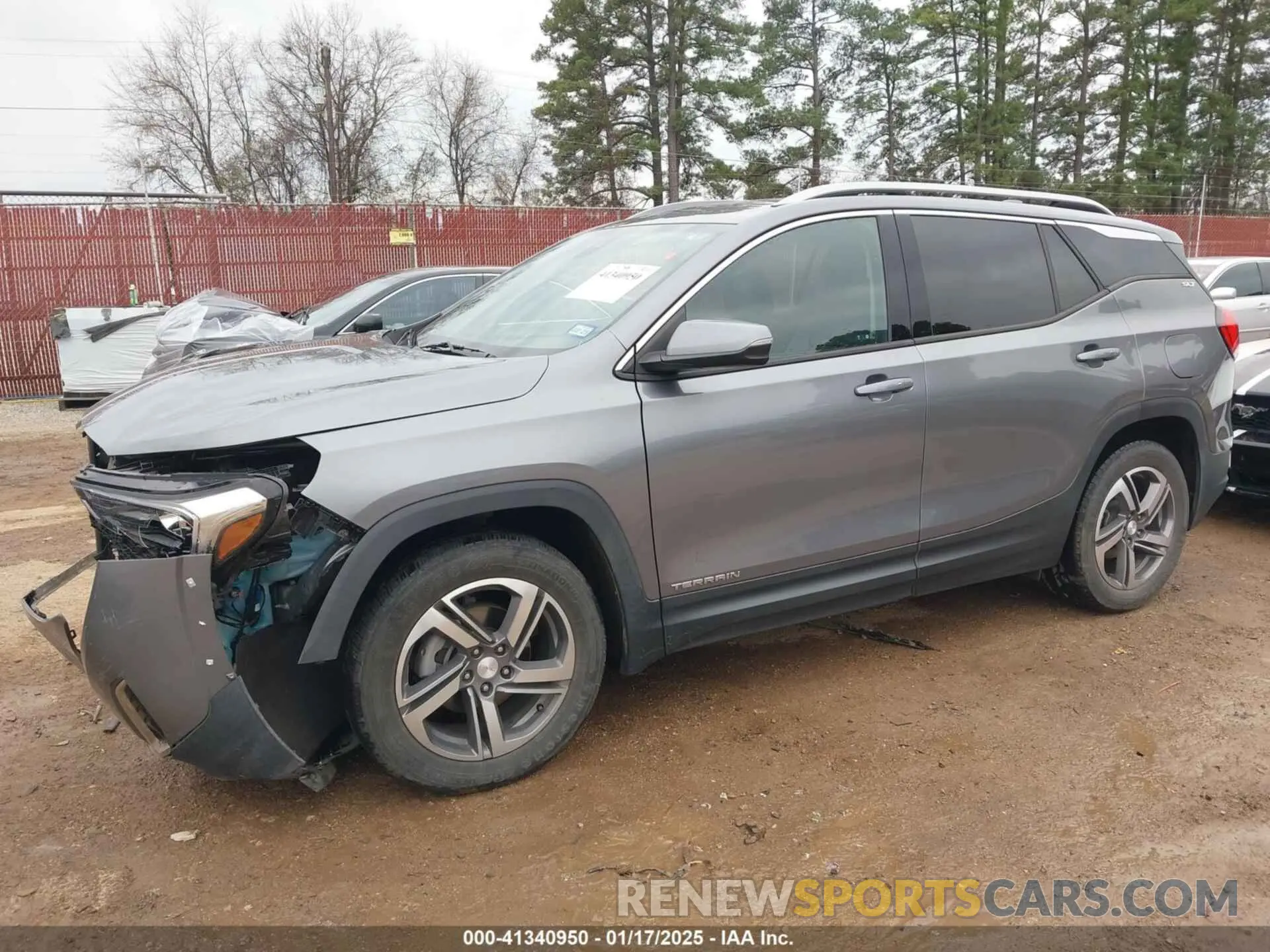 2 fotografías del automóvil dañado 3GKALPEV7LL252641 GMC TERRAIN 2020