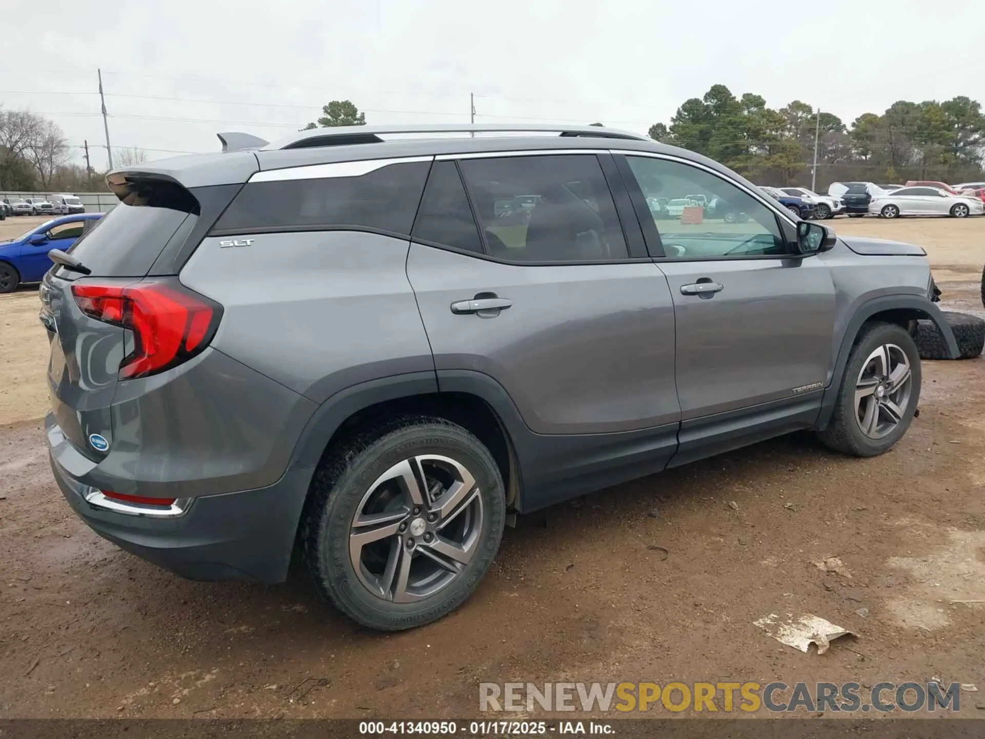 4 fotografías del automóvil dañado 3GKALPEV7LL252641 GMC TERRAIN 2020