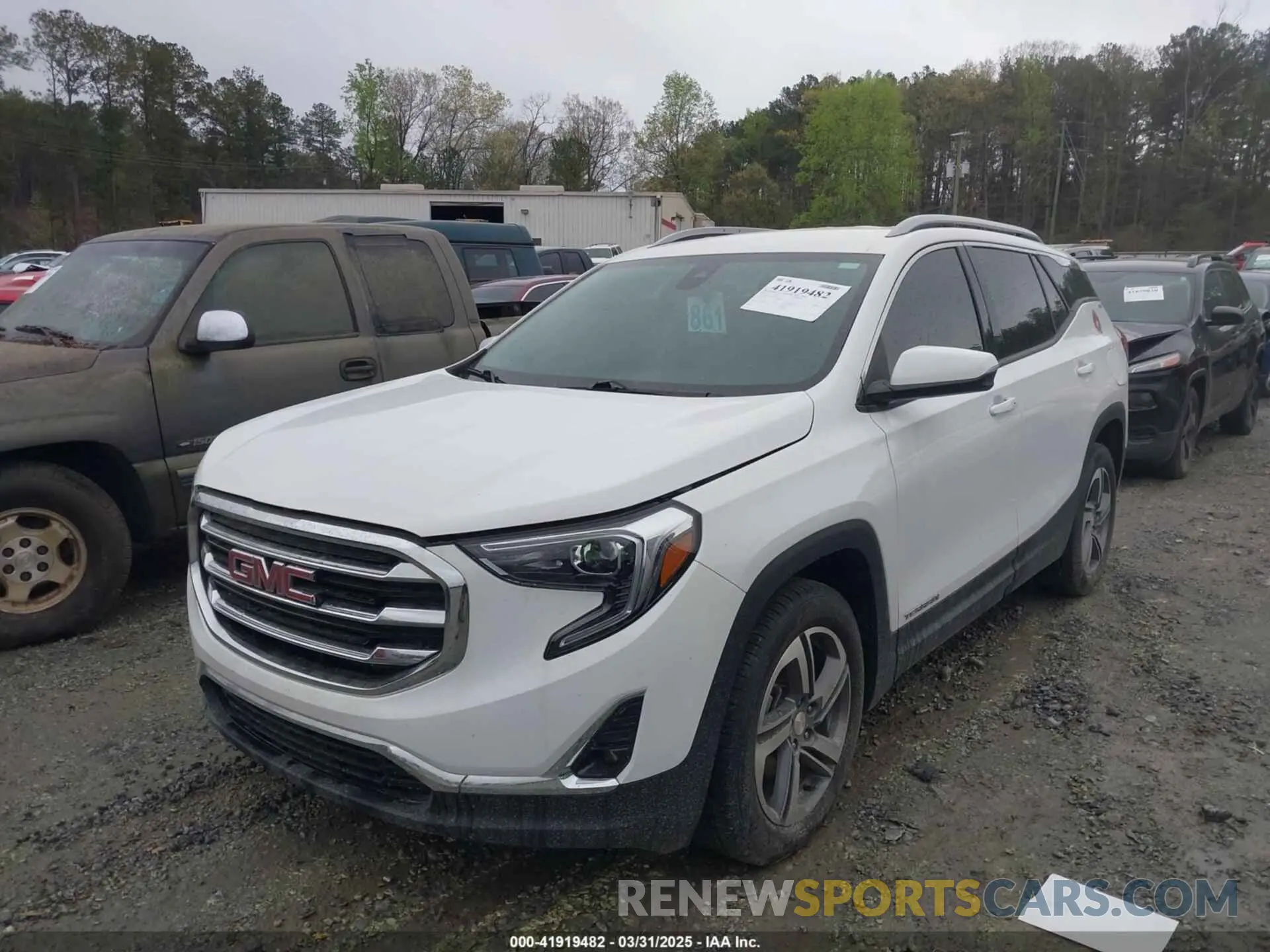 2 fotografías del automóvil dañado 3GKALPEV7LL290533 GMC TERRAIN 2020