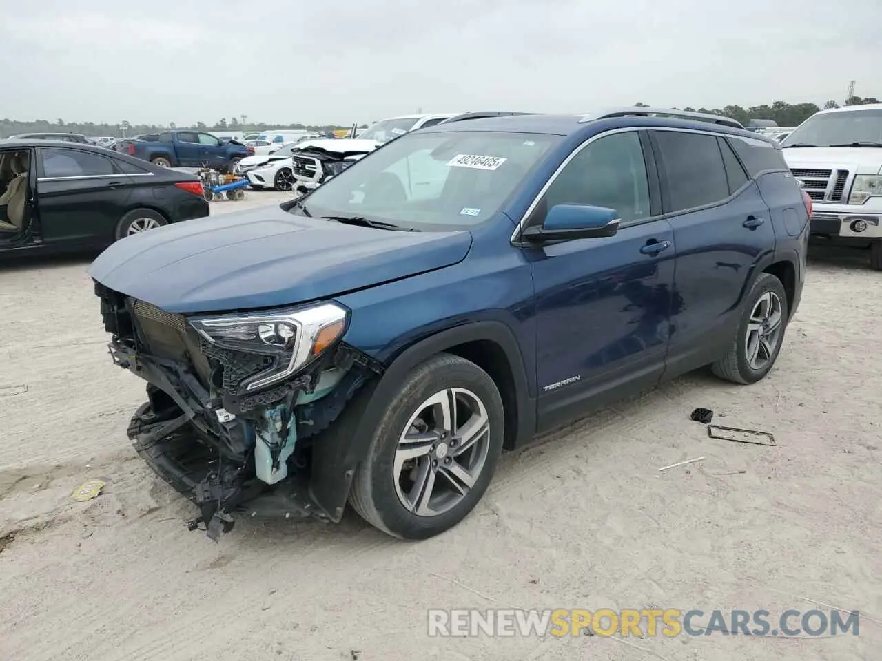 1 fotografías del automóvil dañado 3GKALPEV8LL340839 GMC TERRAIN 2020