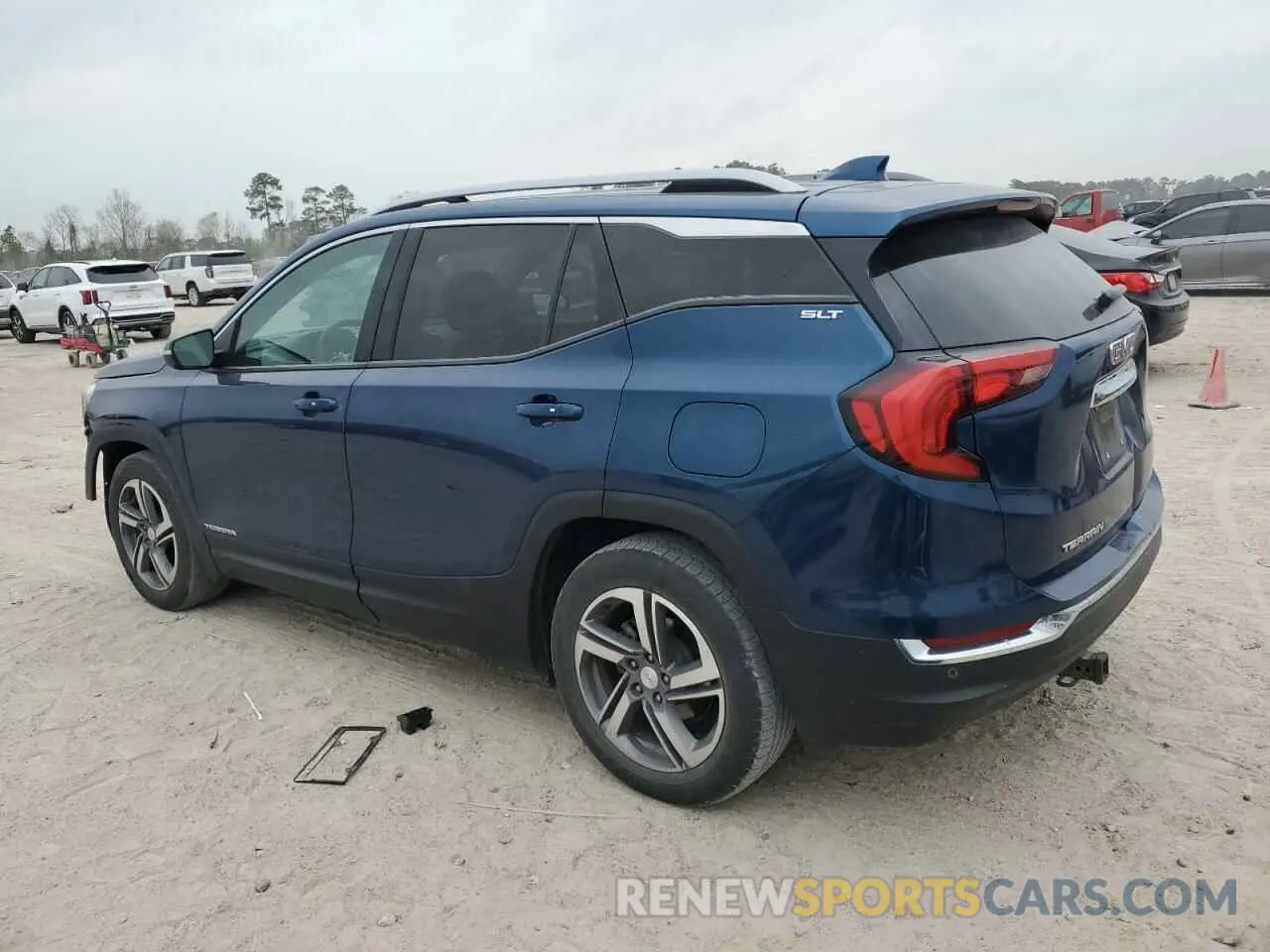 2 fotografías del automóvil dañado 3GKALPEV8LL340839 GMC TERRAIN 2020