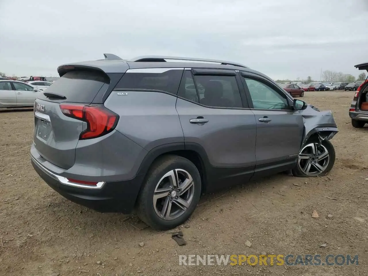 3 fotografías del automóvil dañado 3GKALPEV9LL311091 GMC TERRAIN 2020