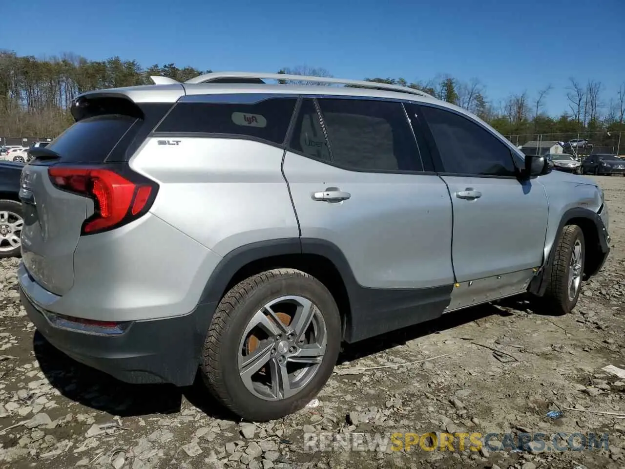 3 fotografías del automóvil dañado 3GKALPEVXLL105391 GMC TERRAIN 2020