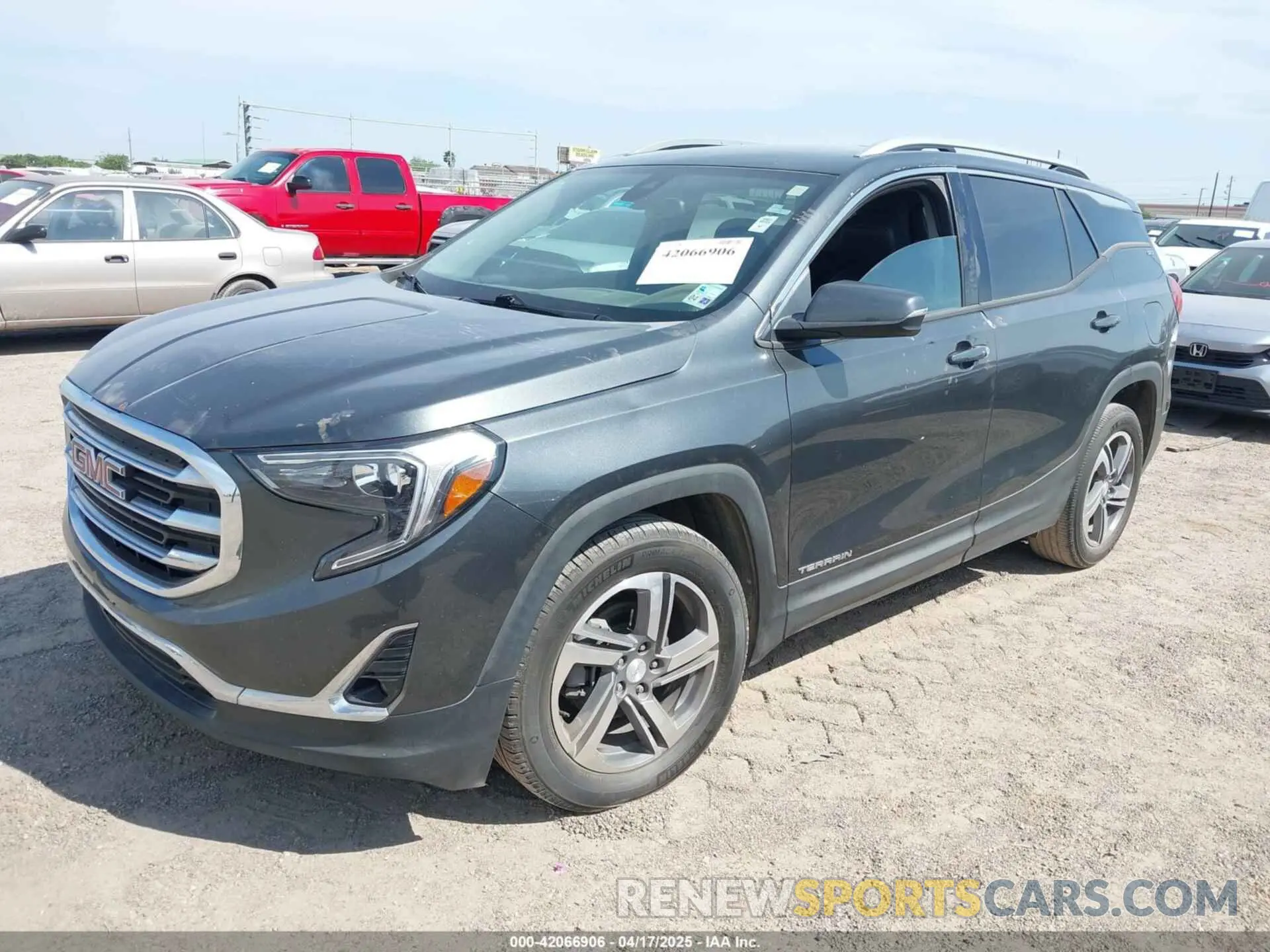 2 fotografías del automóvil dañado 3GKALPEVXLL125009 GMC TERRAIN 2020