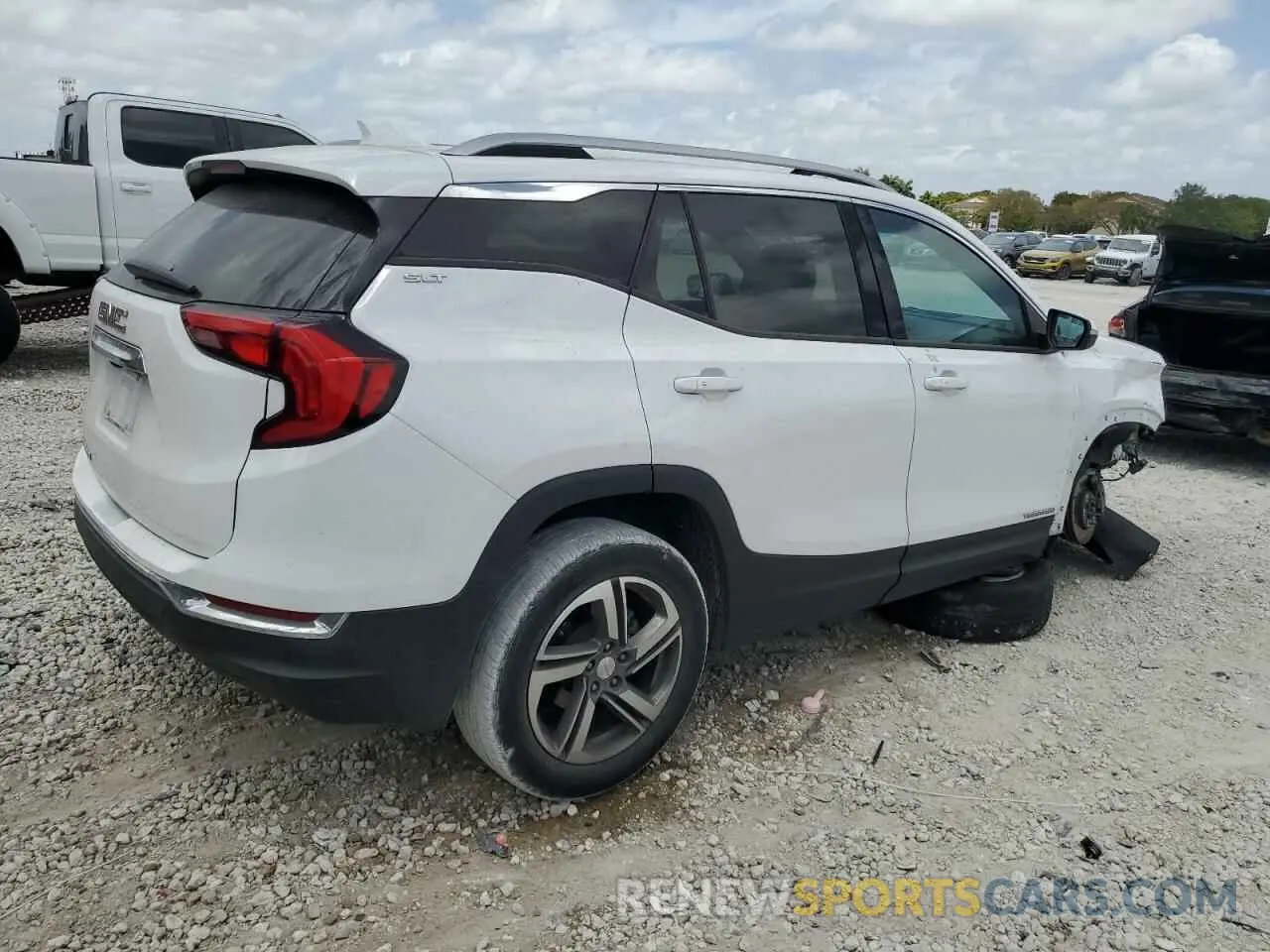 3 fotografías del automóvil dañado 3GKALPEVXLL167311 GMC TERRAIN 2020