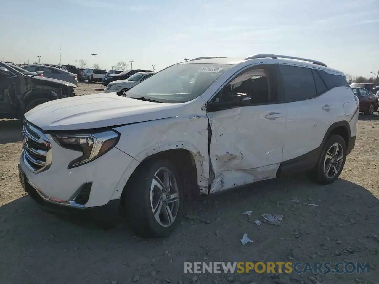 1 fotografías del automóvil dañado 3GKALPEVXLL246137 GMC TERRAIN 2020