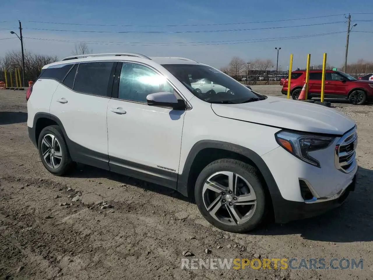 4 fotografías del automóvil dañado 3GKALPEVXLL246137 GMC TERRAIN 2020