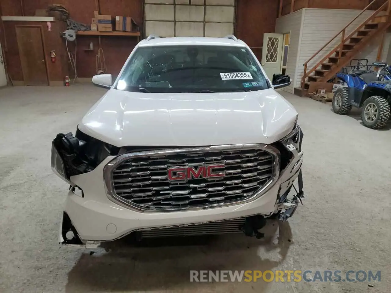 5 fotografías del automóvil dañado 3GKALPEX0LL101013 GMC TERRAIN 2020