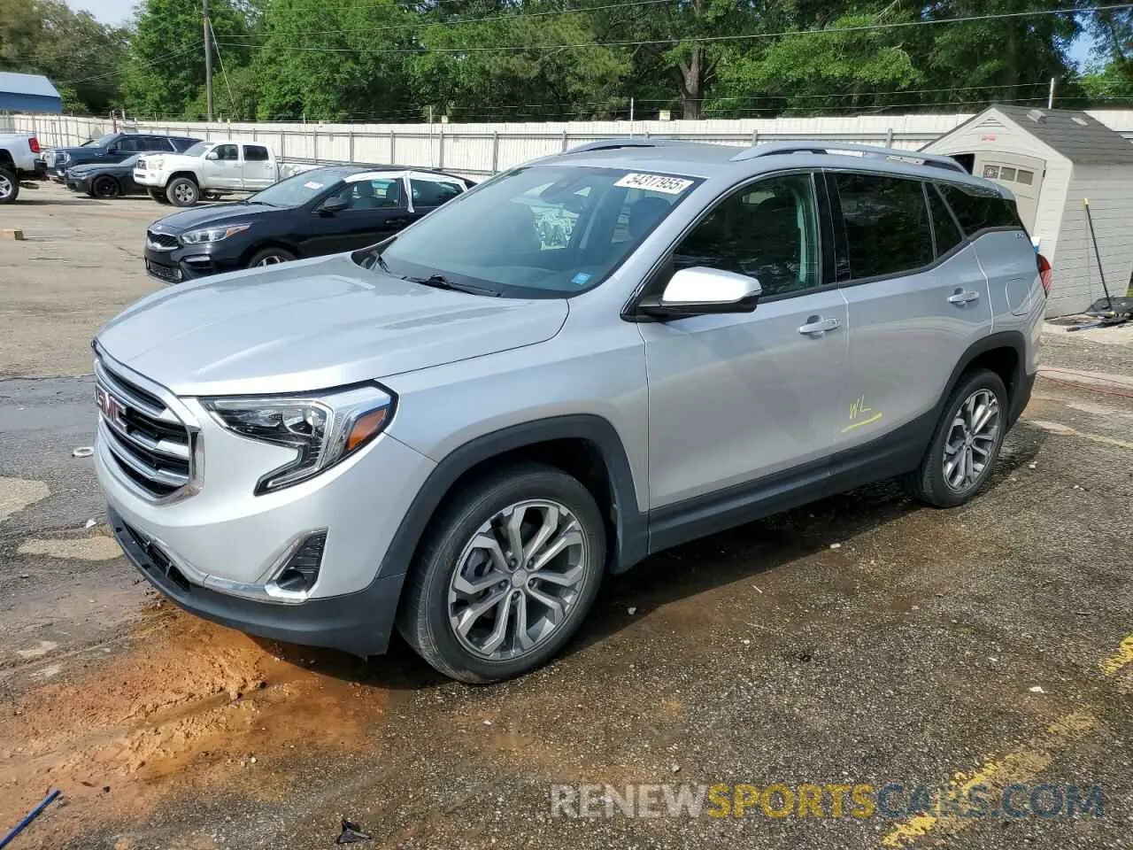 1 fotografías del automóvil dañado 3GKALPEX0LL235844 GMC TERRAIN 2020