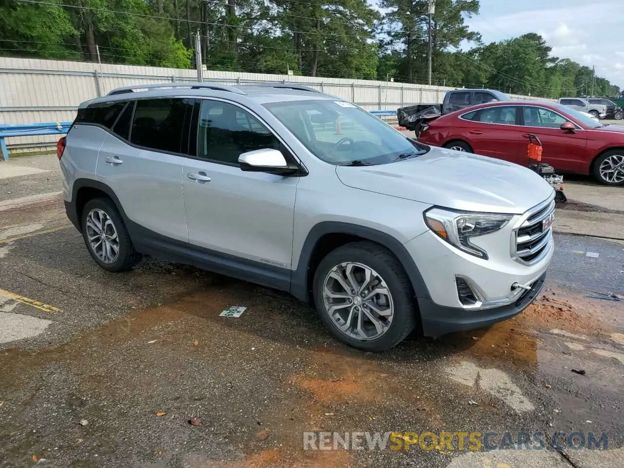 4 fotografías del automóvil dañado 3GKALPEX0LL235844 GMC TERRAIN 2020