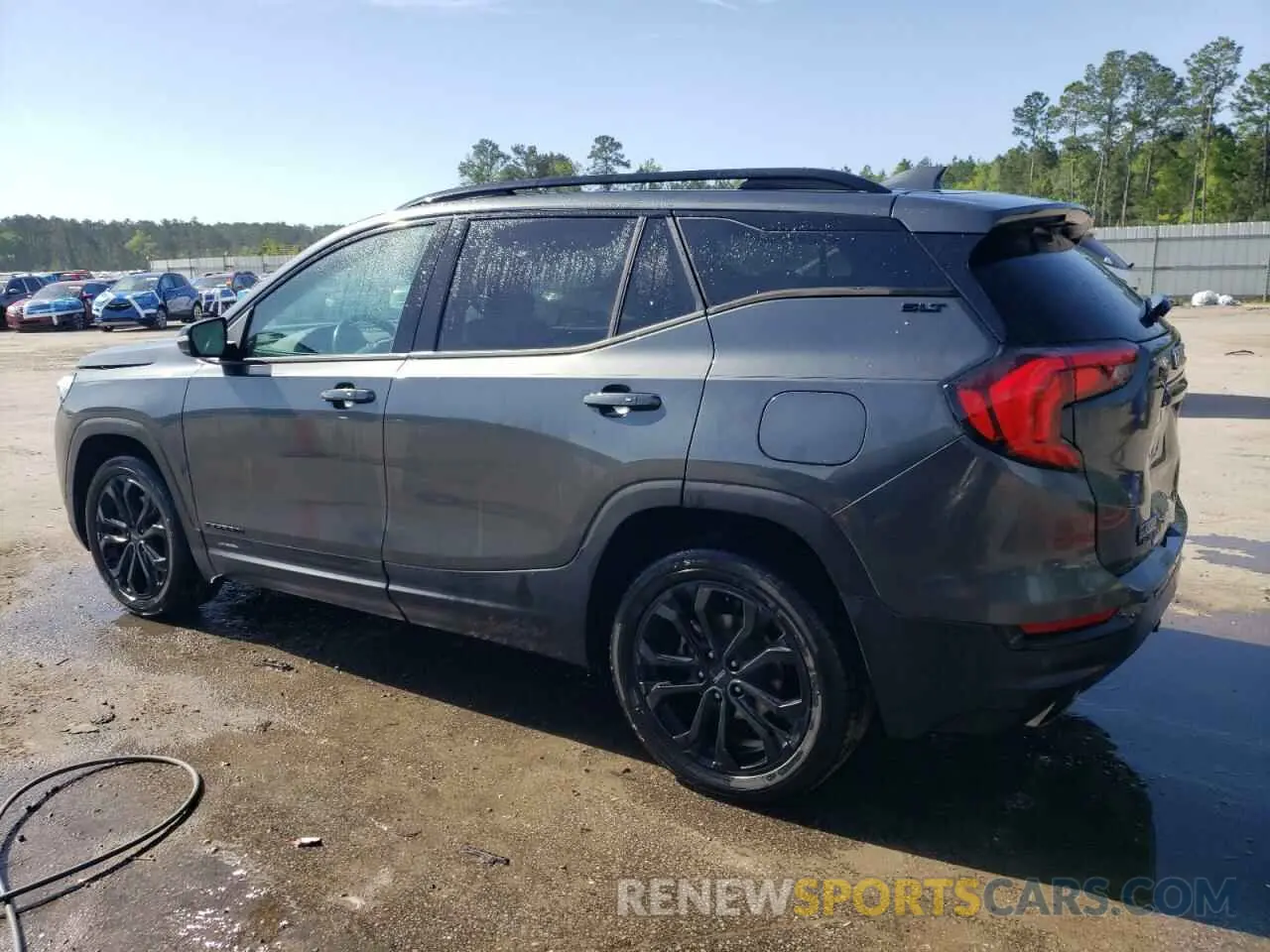 2 fotografías del automóvil dañado 3GKALPEX2LL133350 GMC TERRAIN 2020