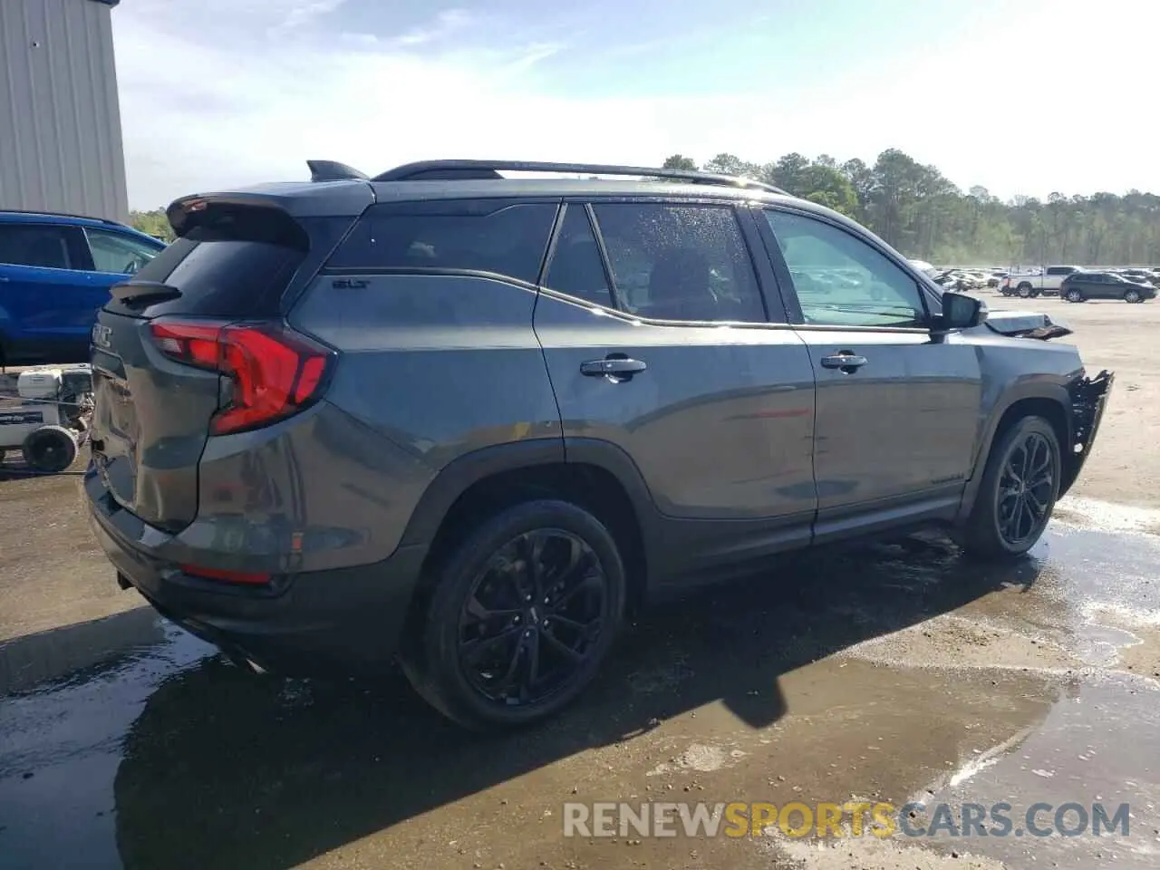 3 fotografías del automóvil dañado 3GKALPEX2LL133350 GMC TERRAIN 2020
