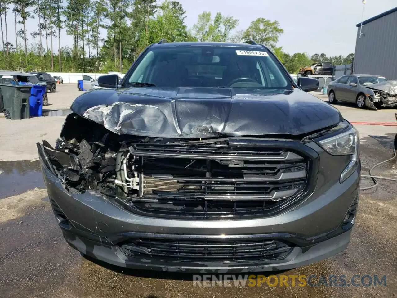 5 fotografías del automóvil dañado 3GKALPEX2LL133350 GMC TERRAIN 2020