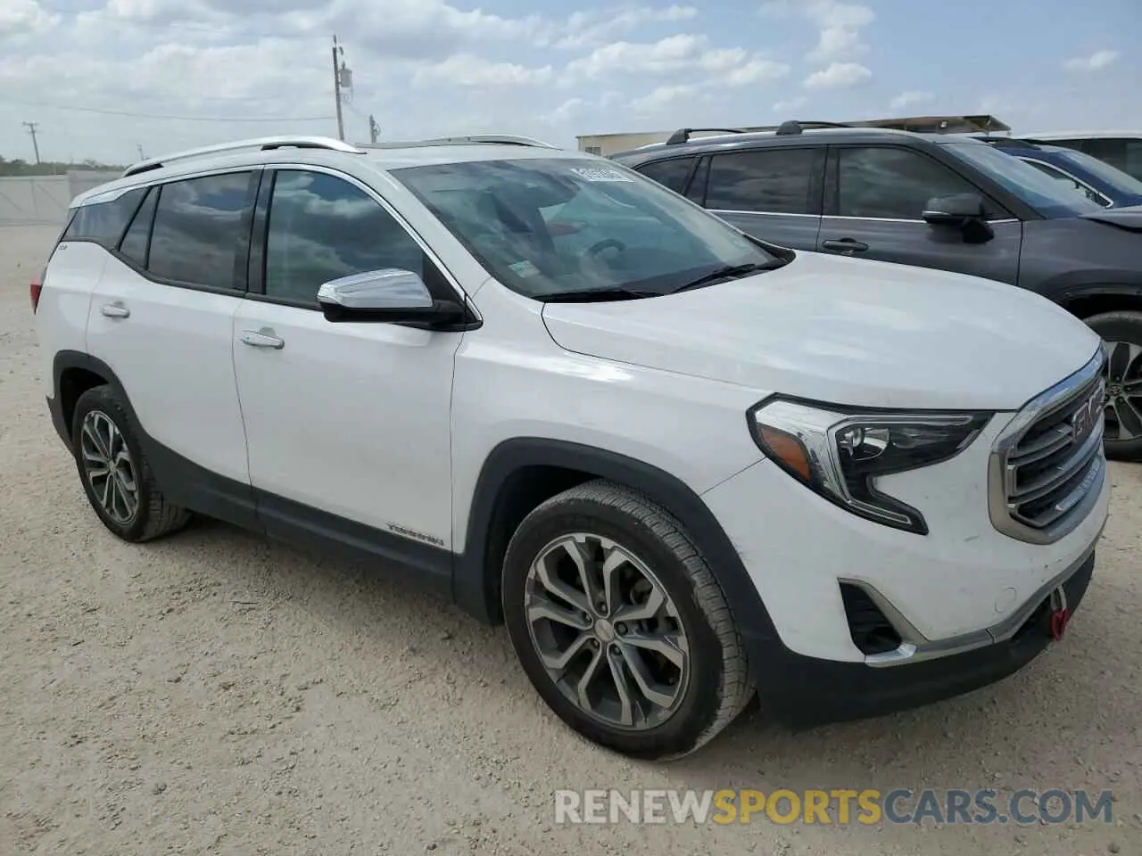 4 fotografías del automóvil dañado 3GKALPEX3LL133261 GMC TERRAIN 2020