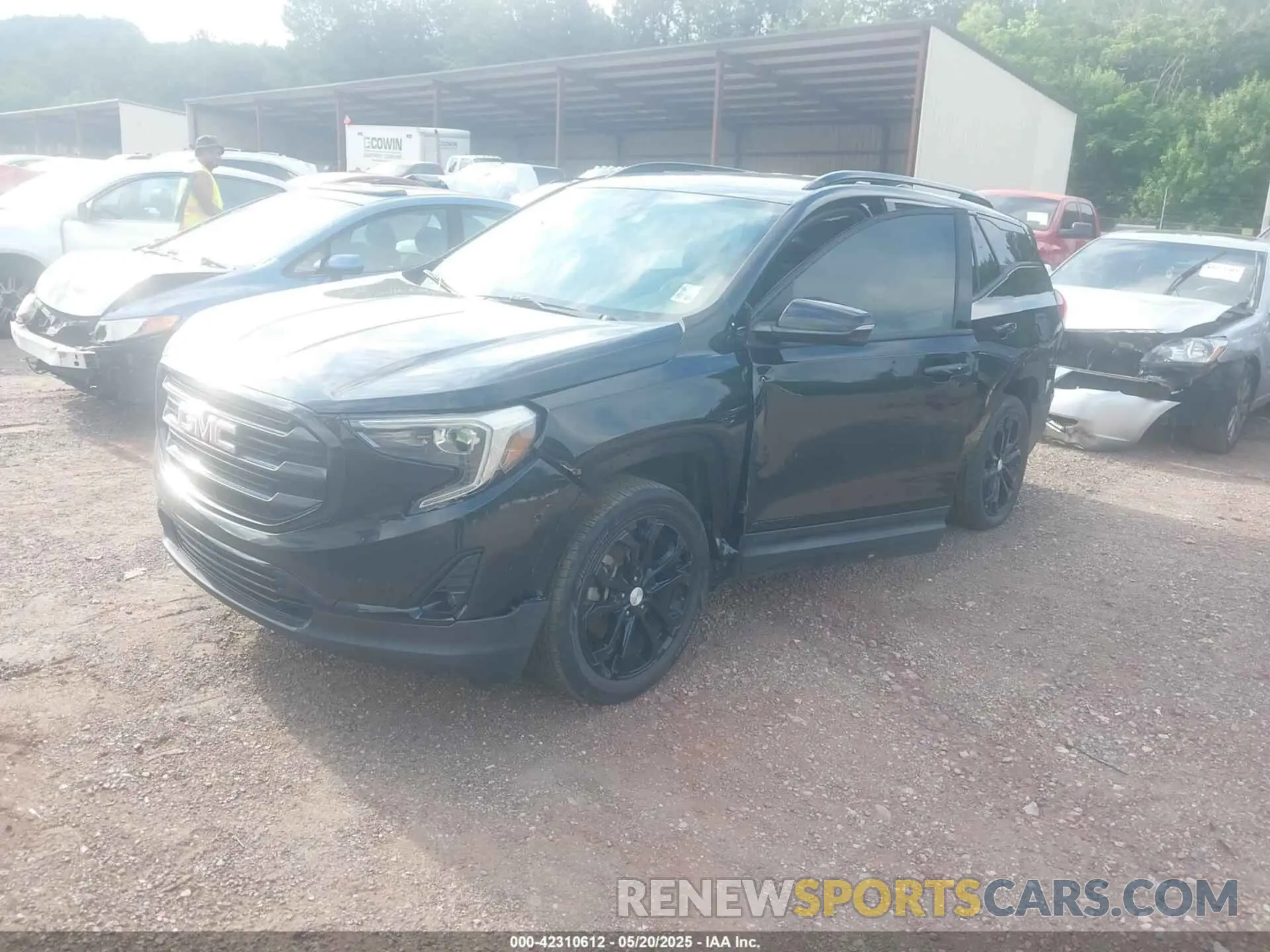 2 fotografías del automóvil dañado 3GKALPEX4LL112404 GMC TERRAIN 2020