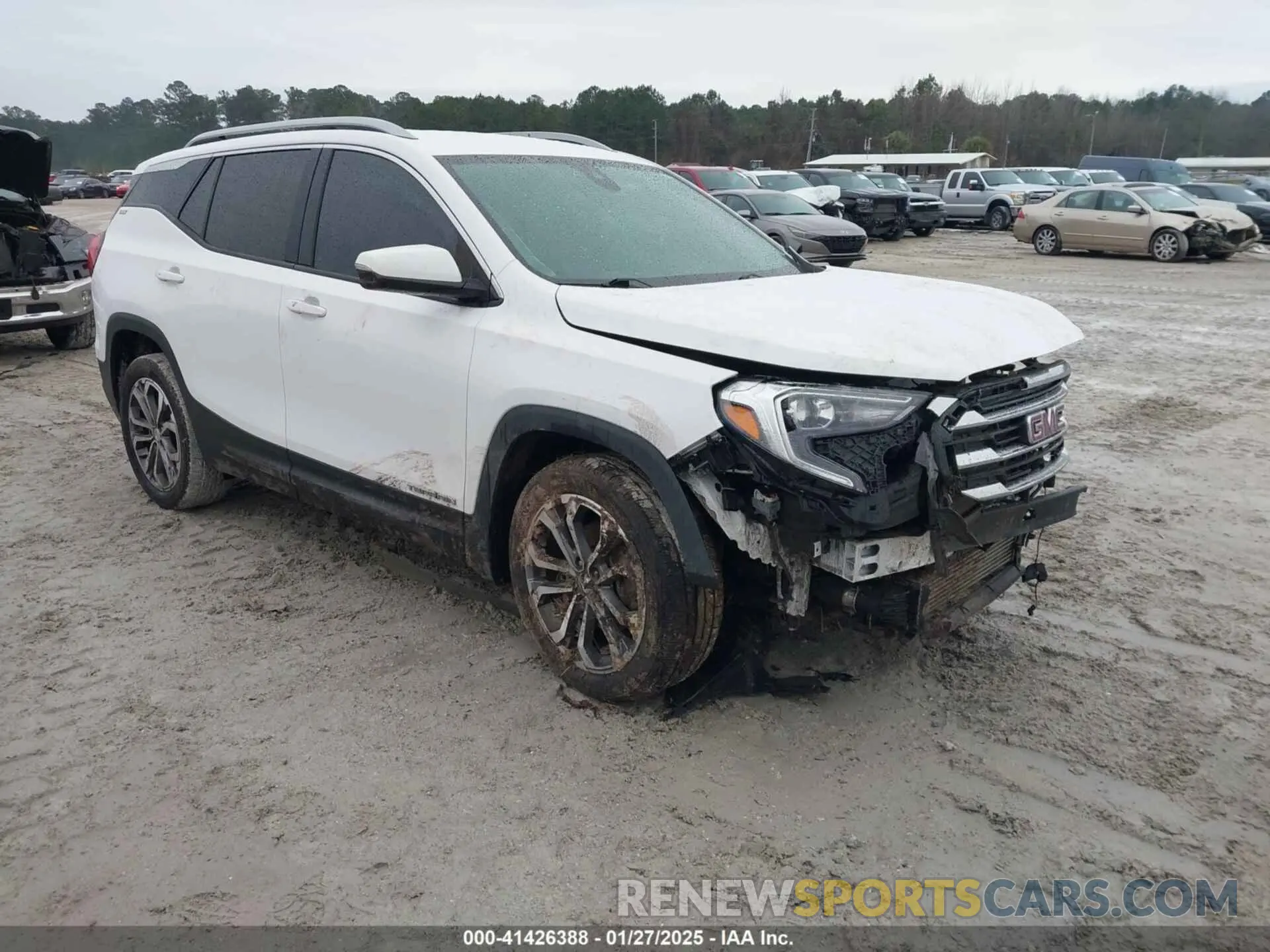 1 fotografías del automóvil dañado 3GKALPEX4LL274470 GMC TERRAIN 2020