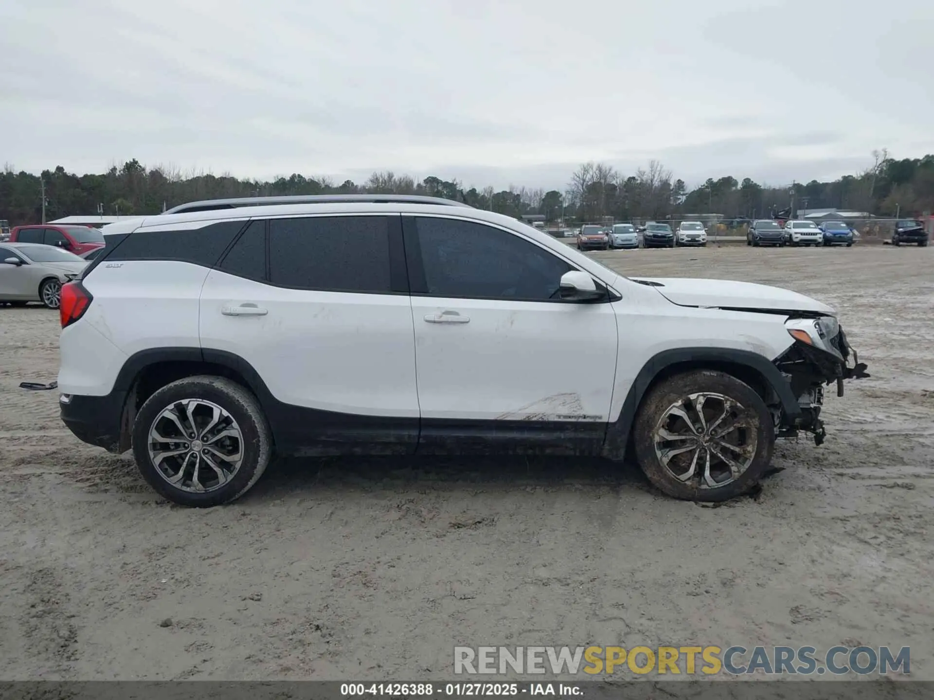 13 fotografías del automóvil dañado 3GKALPEX4LL274470 GMC TERRAIN 2020