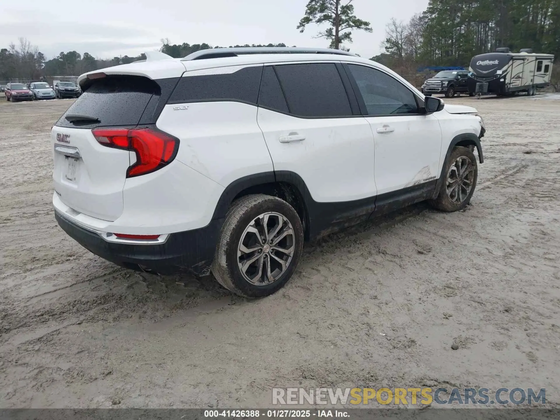 4 fotografías del automóvil dañado 3GKALPEX4LL274470 GMC TERRAIN 2020