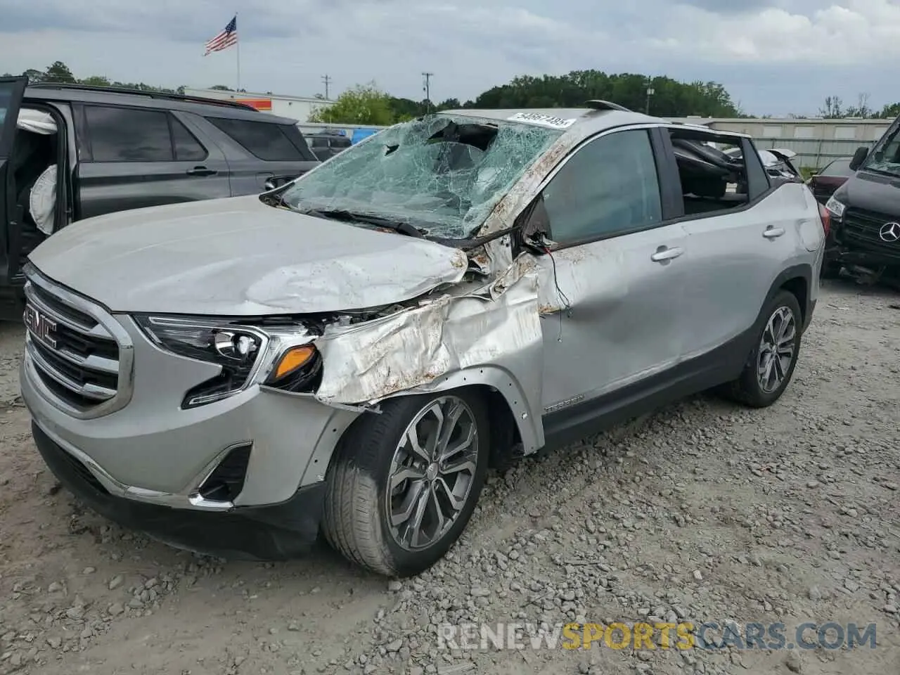 1 fotografías del automóvil dañado 3GKALPEX5LL238450 GMC TERRAIN 2020