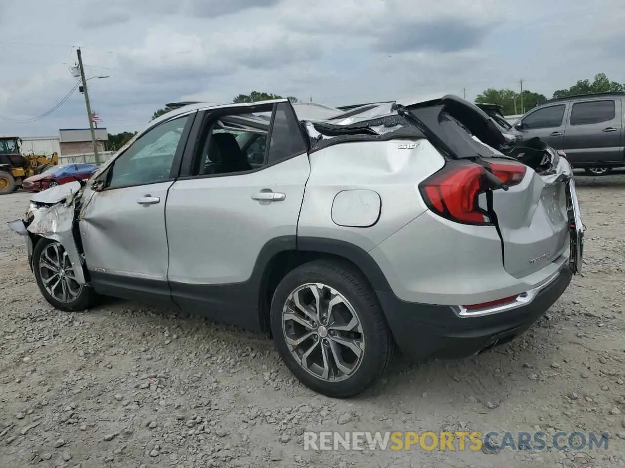2 fotografías del automóvil dañado 3GKALPEX5LL238450 GMC TERRAIN 2020