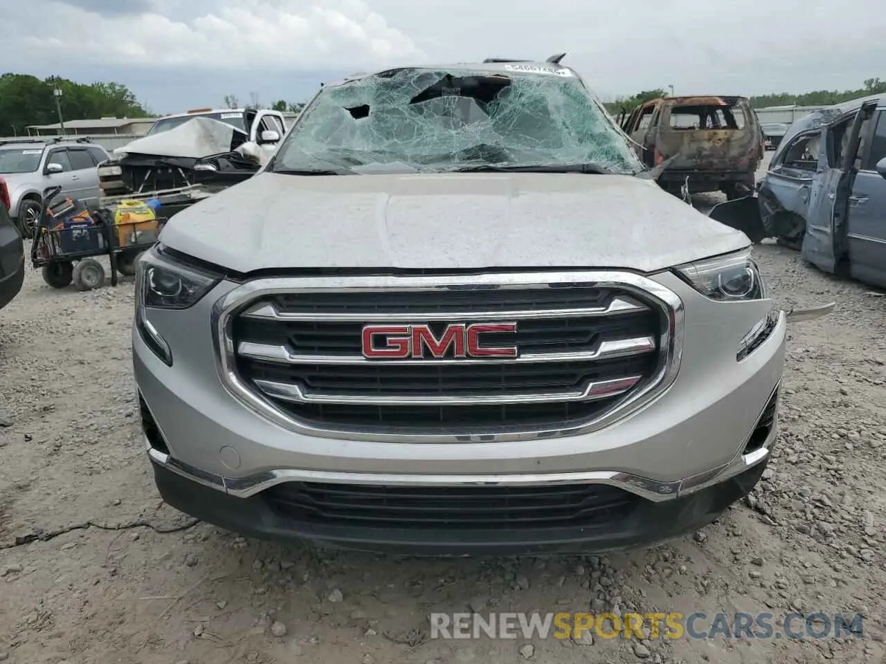 5 fotografías del automóvil dañado 3GKALPEX5LL238450 GMC TERRAIN 2020