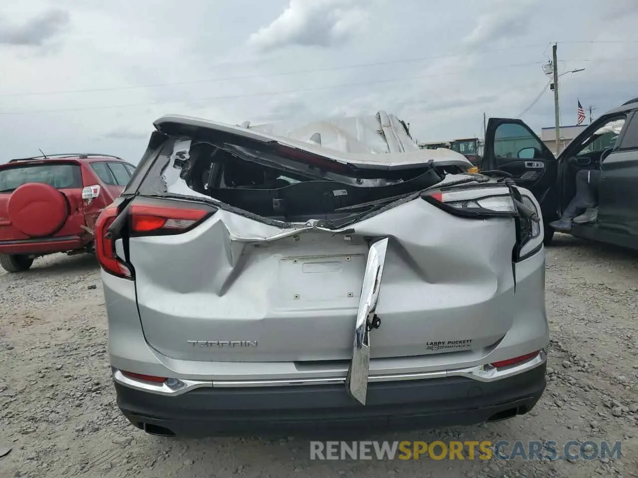 6 fotografías del automóvil dañado 3GKALPEX5LL238450 GMC TERRAIN 2020