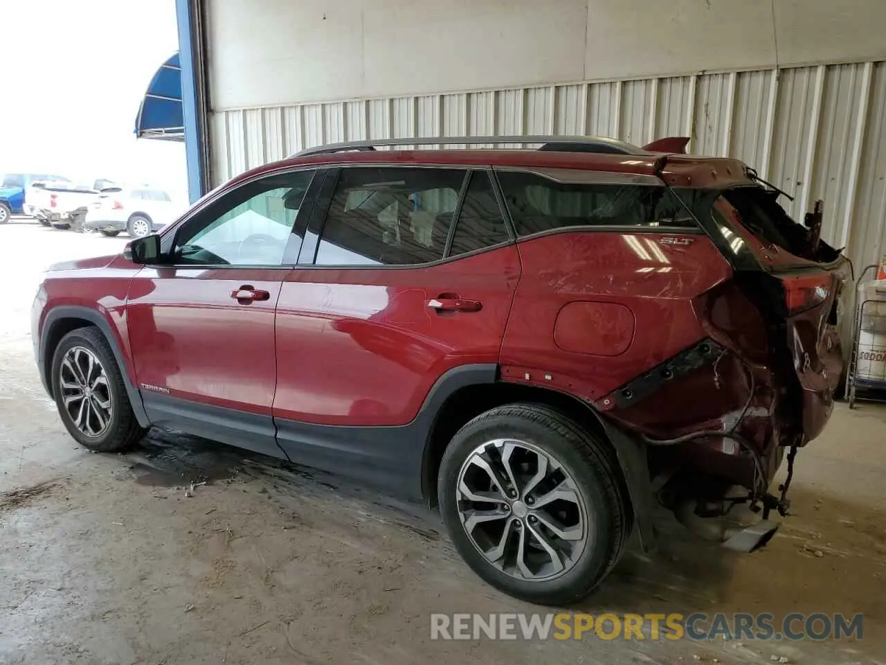 2 fotografías del automóvil dañado 3GKALPEX9LL208769 GMC TERRAIN 2020