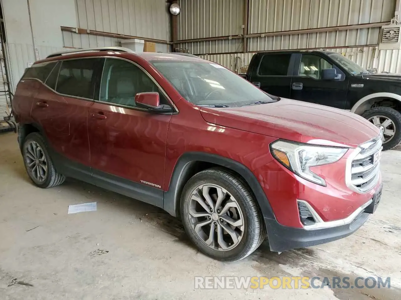 4 fotografías del automóvil dañado 3GKALPEX9LL208769 GMC TERRAIN 2020